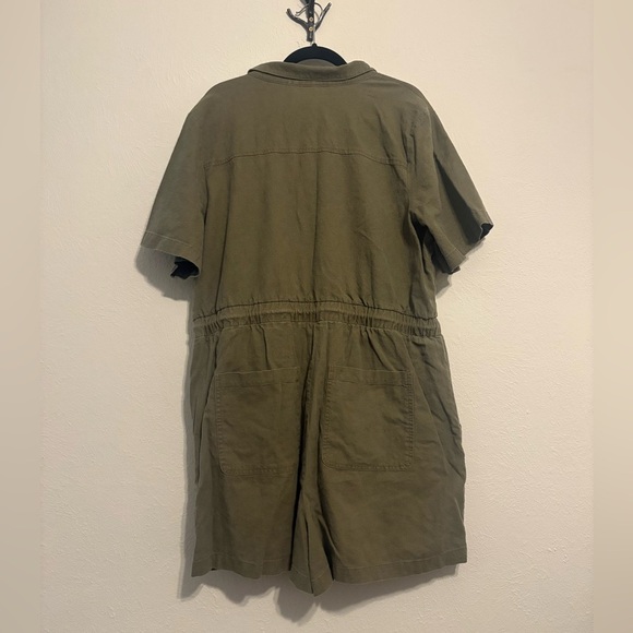 Universal Thread Olive Green Jumpsuit - Picture 3 of 3